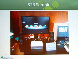写真11-3　OESFで開発されている組込みAndroid機器の例
