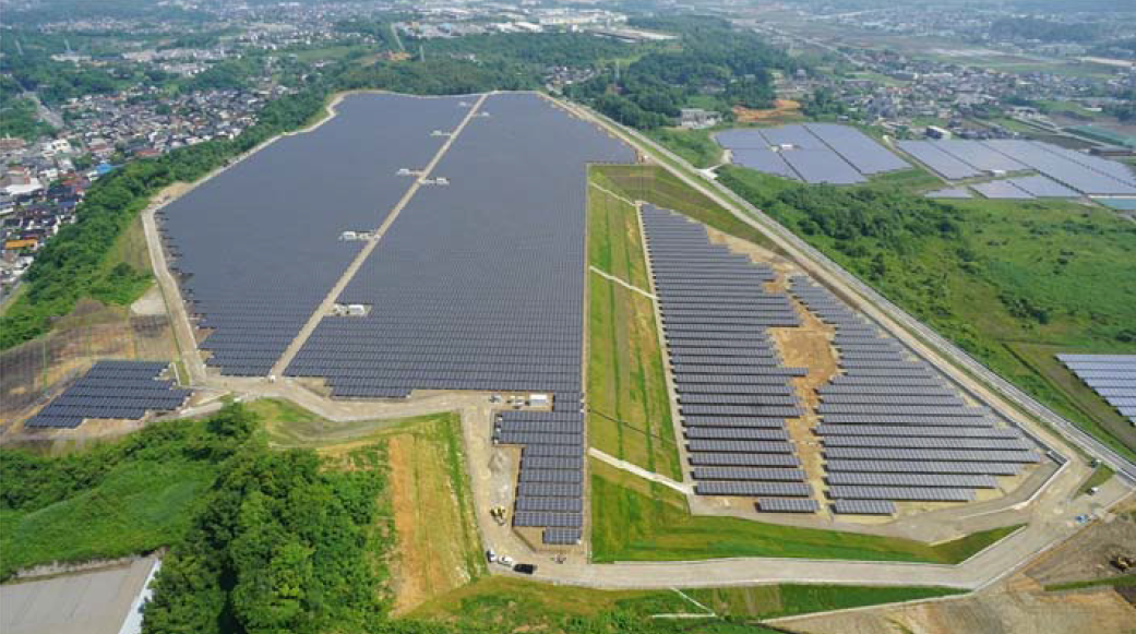 図1　飯塚上三緒太陽光発電所