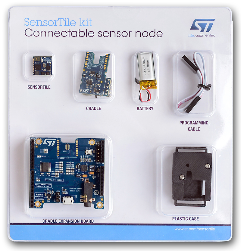 図　SensorTile Kitのパッケージ