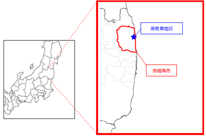 図　太陽光発電所の所在地