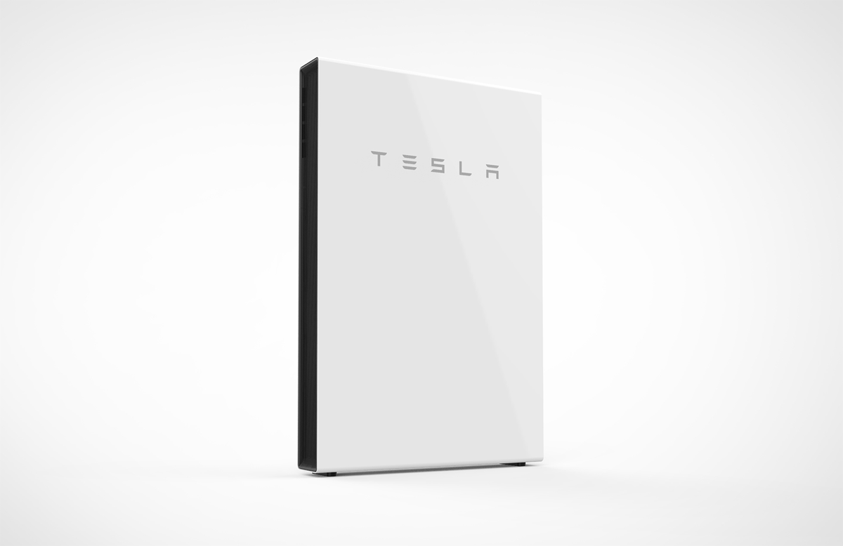 図　Teslaの家庭用定置型リチウムイオン蓄電池「Powerwall 2」