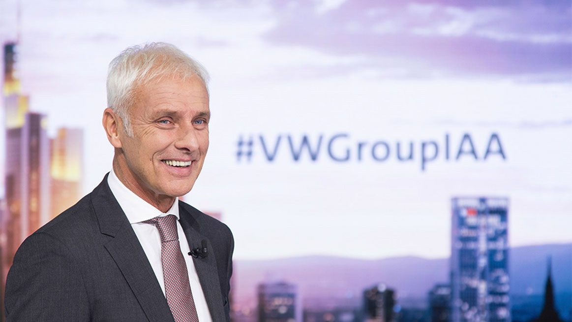 図　Volkswagen GroupのCEOであるMatthias Müller氏