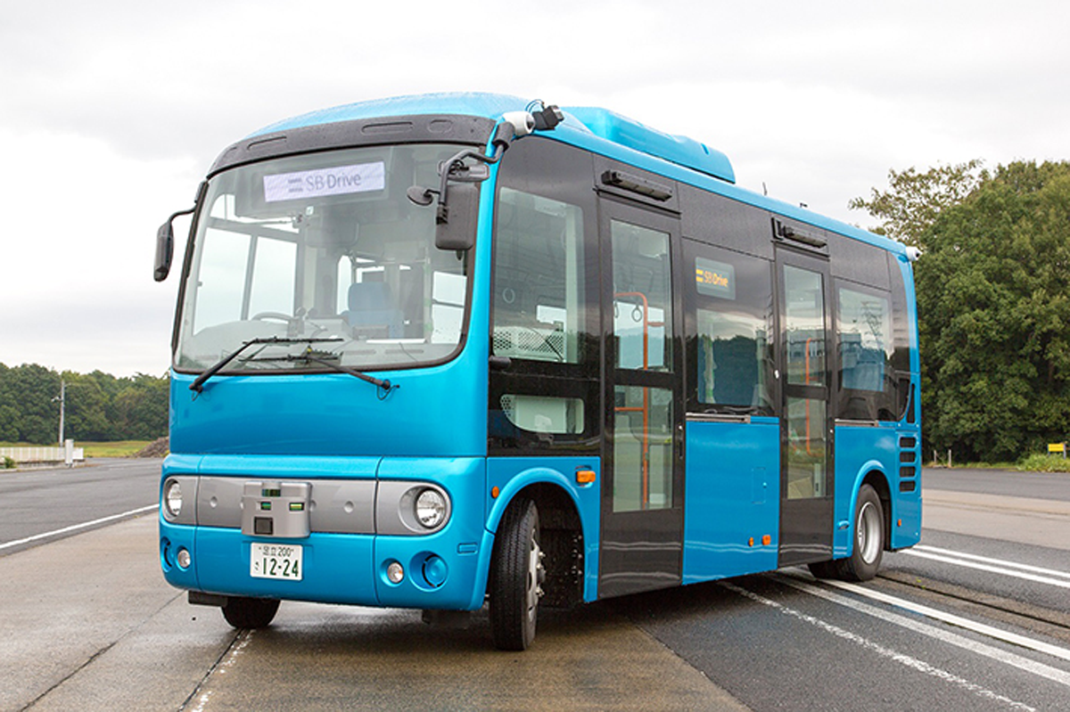 図　実証実験に使用する車両