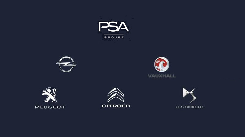 図　Groupe PSAはグループ全社で販売する車種すべてにEVのオプションを用意する