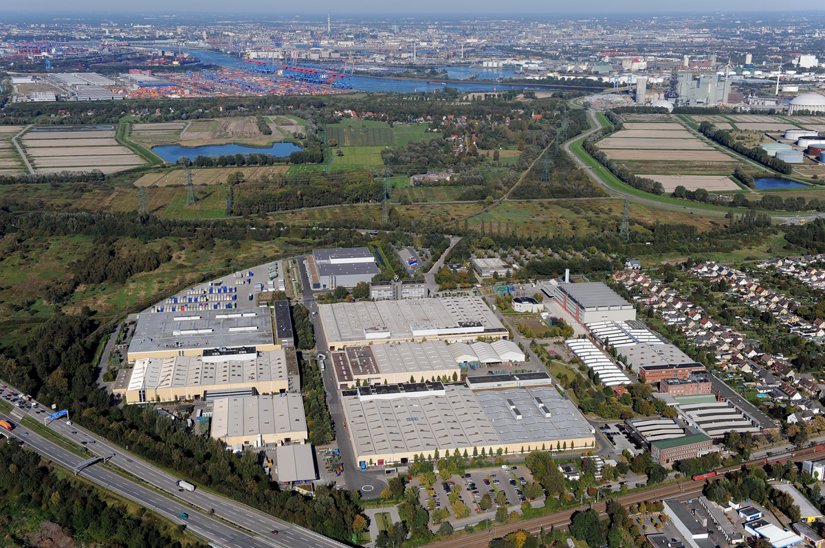 図　Daimlerのハンブルグ工場。Mercedes-Benzブランドの車両に搭載する駆動部品を製造している