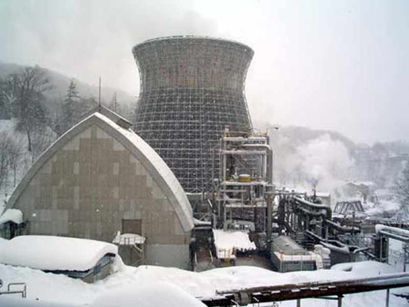 図　松川地熱発電所