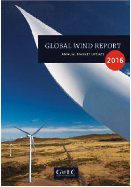 写真1　Global Wind 2016 Report