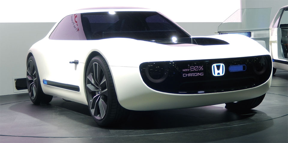 写真1　ホンダのEVコンセプトカー「Honda Sports EV Concept」