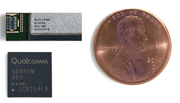 写真1　Qualcomm Delivers Breakthrough 5G NR mmWave and Sub-6 GHz RF Modules for Mobile Devices