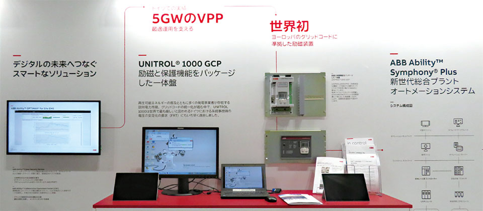 写真5　ドイツで5GWのVPPの最適運用を支える各種の装置とソリューション