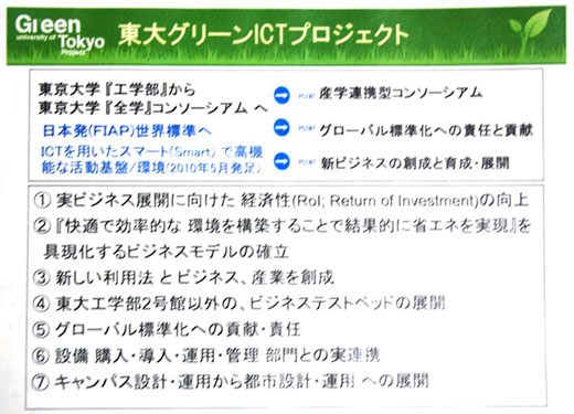 図3　新「東大グリーンICTプロジェクト」の目標