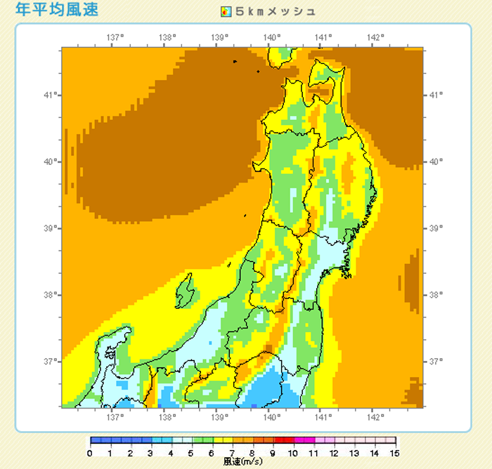 図　洋上風力発電所の建設予定海域