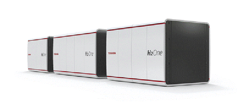 図　東芝の自立型水素エネルギーシステム「H2One」