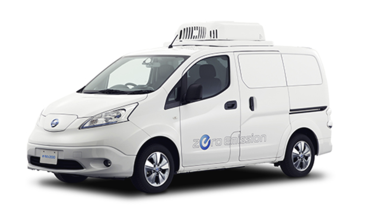 図　「e-NV200」を基にした冷凍車