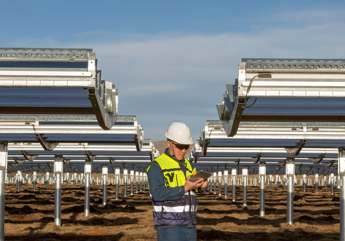 図　Appleの協力企業が四川省で運営している太陽光発電所