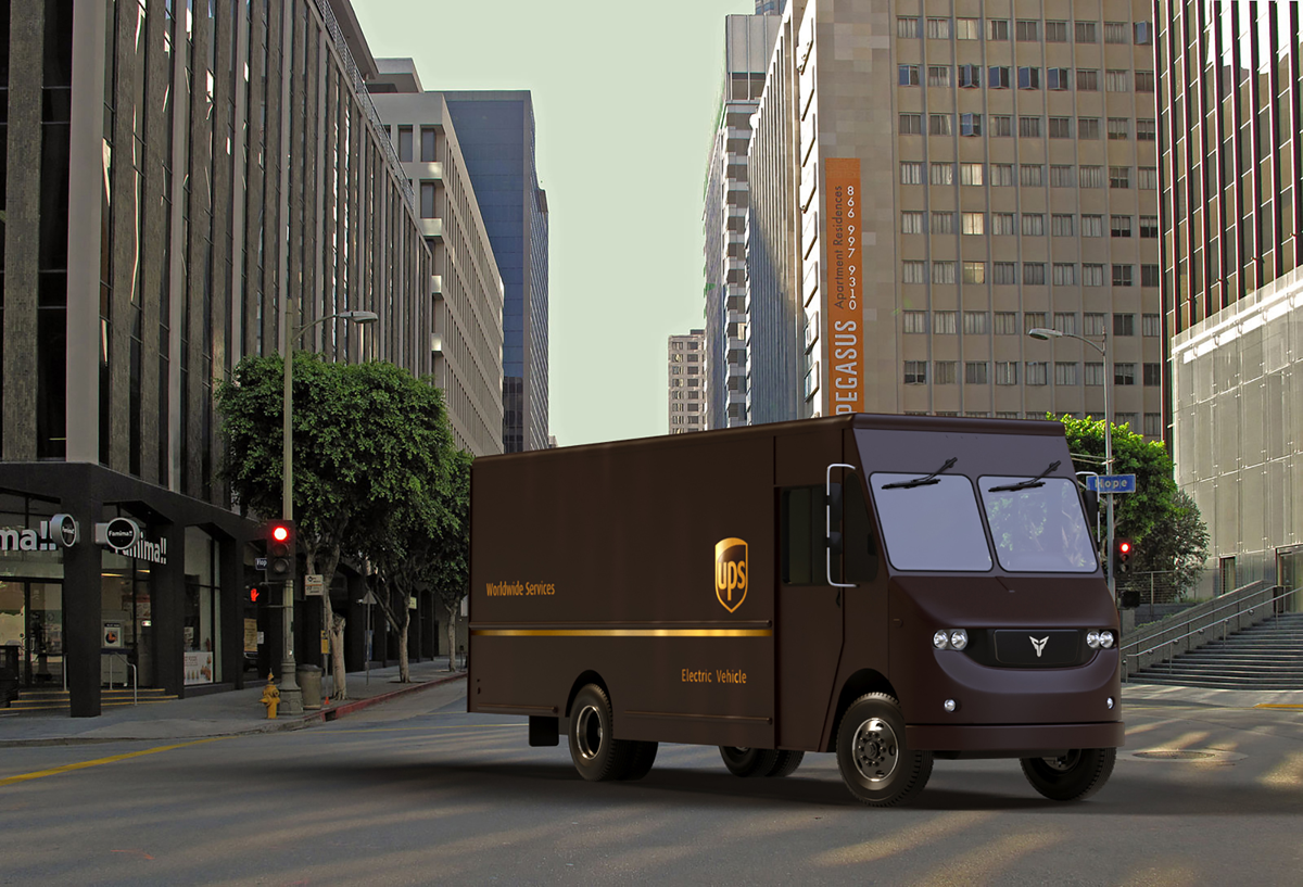 Ups カリフォルニア州ロサンゼルスに配送用中型evトラックを投入へ 電気 燃料電池自動車 スマートグリッドフォーラム