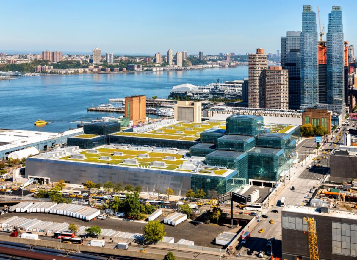 図　Jacob K. Javits Convention Centerの屋上の様子