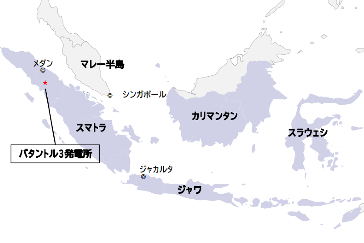 図　水力発電所の建設予定地