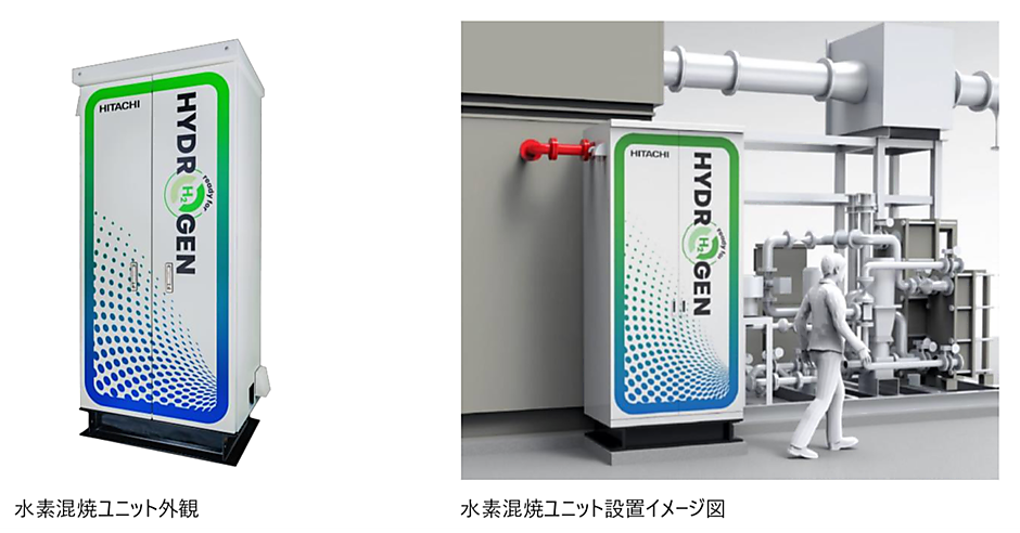 日立パワーソリューションズ、既設ガスコージェネに後付けできる水素