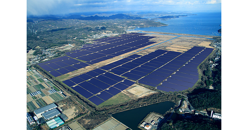 岡山県で進行中の日本最大メガソーラー建設計画、津波対策の防潮堤補強