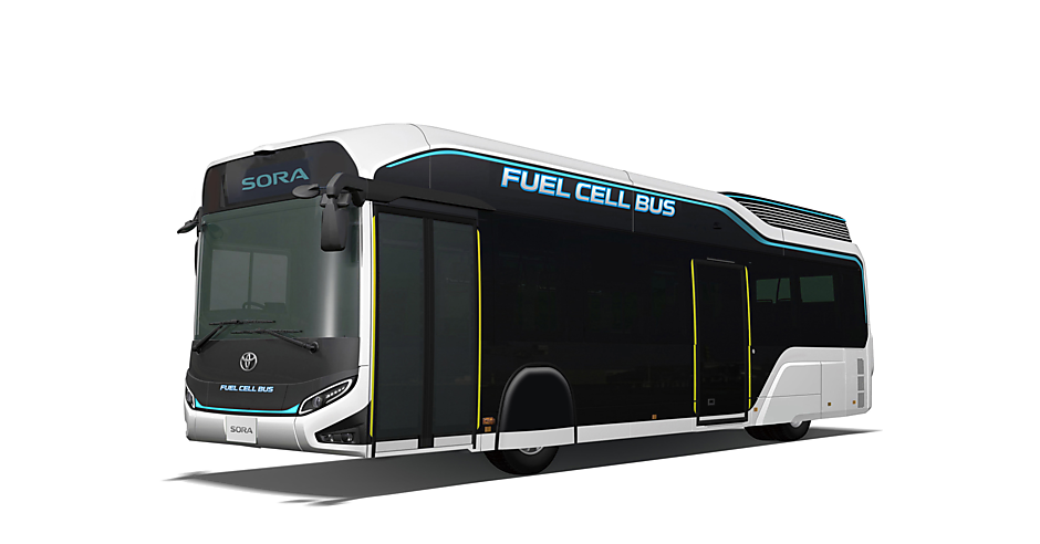 トヨタ SORA バス 本カタログ トヨタ自動車、新型燃料電池バスのコンセプトモデルを公開ー市販型は