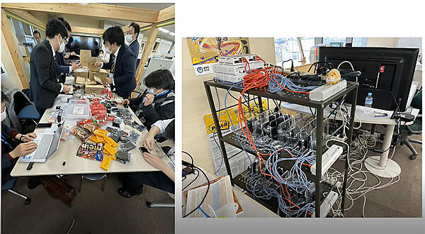 図5　NTT東日本での試行錯誤のシーン