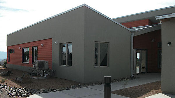 写真4 ロスアラモス郡サイトのスマートハウスの外観