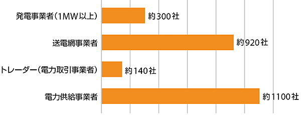 図2 ドイツのエネルギー市場（数値表）