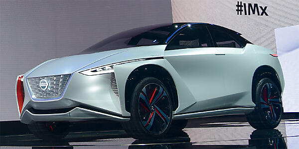 写真2　日産が発表した世界初のEVコンセプトカー「ニッサン IMx」