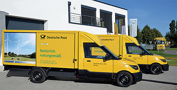 写真1　ドイツポストDHLグループのEV「StreetScooter」の外観