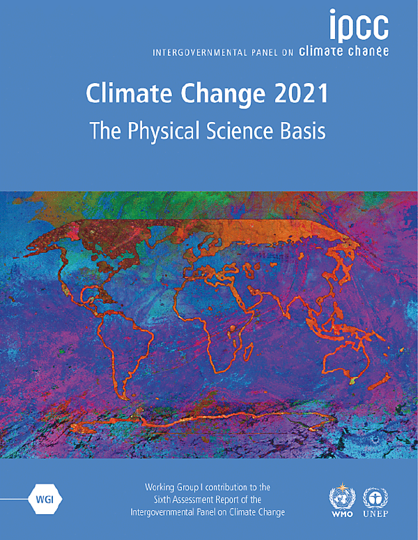 図2　『第6次評価報告書 第 Ⅰ 作業部会報告書（自然科学的根拠）』の表紙※