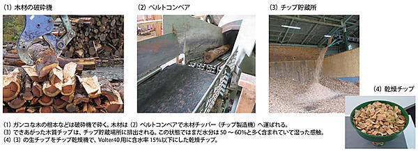 写真5　KSウッドソリューションの工場内の設備