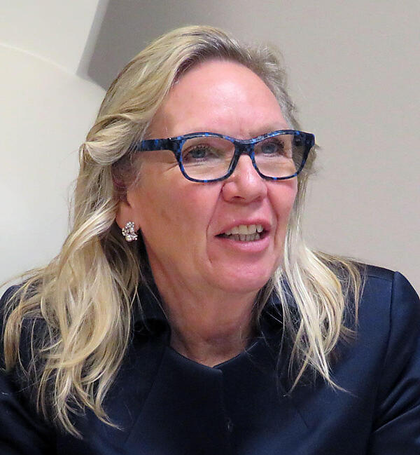 写真5　コンピュマティカ社CEOのぺトラ・ヴァン・シャイク氏