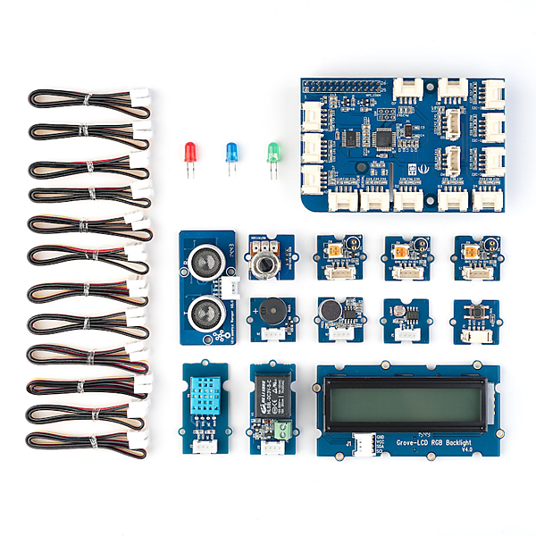 図　Raspberry Piに向けた800-RPSET1の同梱物