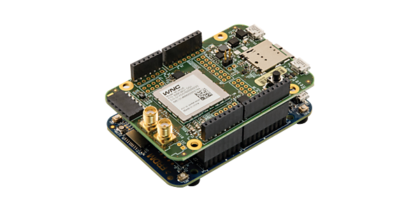 図　「AT&T IoT Starter Kit」。価格は99ドル。Amazon Web Servicesへの接続を容易にしたモデルもある