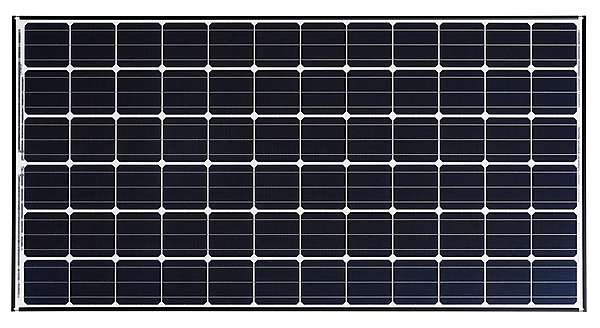 図　パナソニックの「HIT」太陽光発電モジュール
