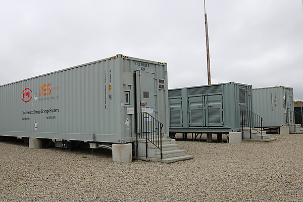 図　RES Americasがオハイオ州コロンバスに設置した大規模蓄電池