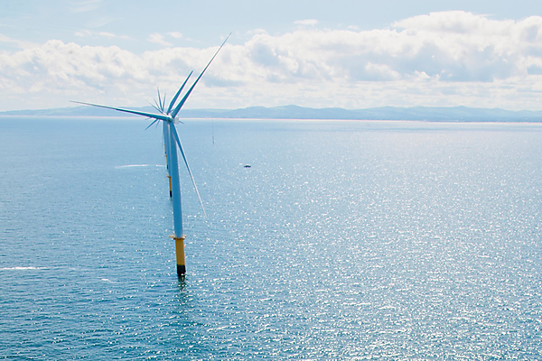 図　Ørstedが運営する洋上風力発電所