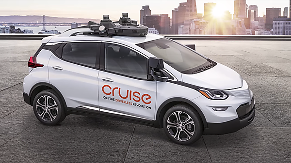 図　General Motorsが開発した自動運転車「Cruise AV」
