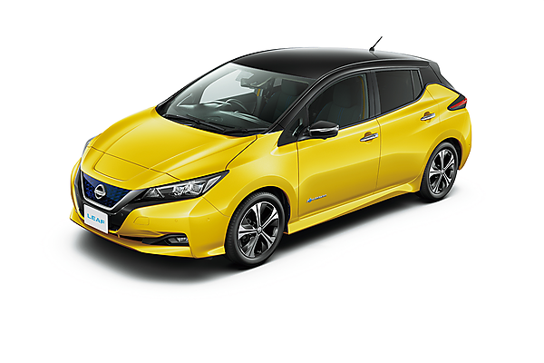 図　日産自動車のEV「LEAF」