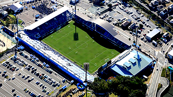 図　ヤマハスタジアムの全景