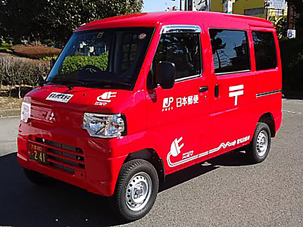 図　日本郵便が新たに導入する集配用EVのイメージ
